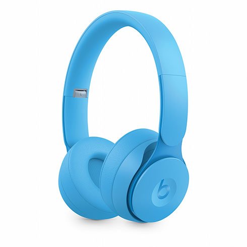 Apple Beats Solo Pro Bezdrátové Noise Cancelling Headphones-Moře Matte Collection-Light Blue sluchátka *Rozbaleno*