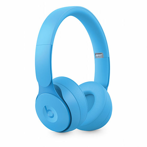 Apple Beats Solo Pro Bezdrátové Noise Cancelling Headphones-Moře Matte Collection-Light Blue sluchátka *Rozbaleno*