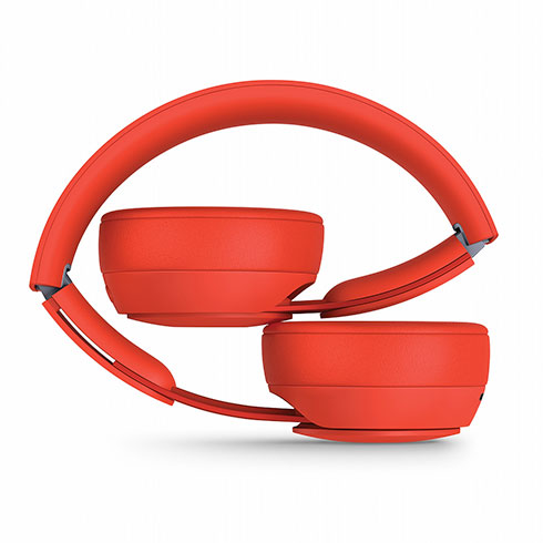 Apple Beats Solo Pro Bezdrátové Noise Cancelling Headphones-Moře Matte Collection-Red sluchátka *Rozbaleno*