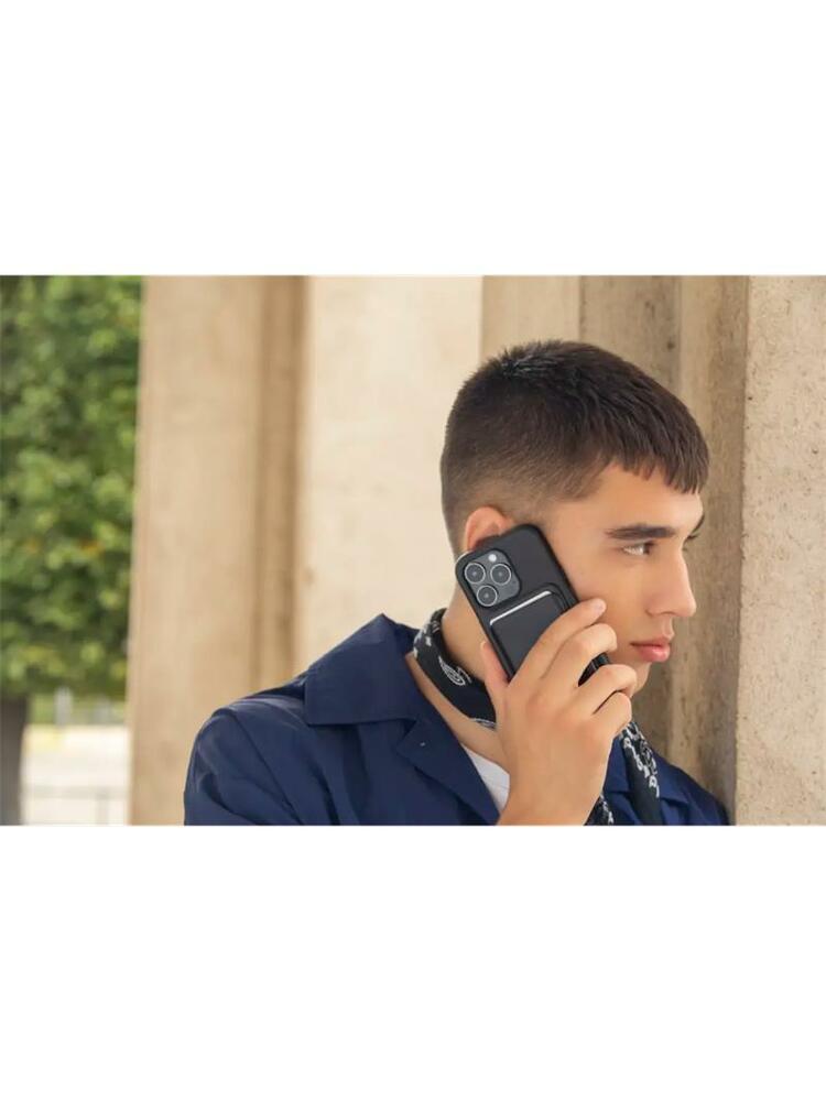 dbramante1928 - Puzdro Roskilde s MagSafe pre iPhone 15 Pro, čierna