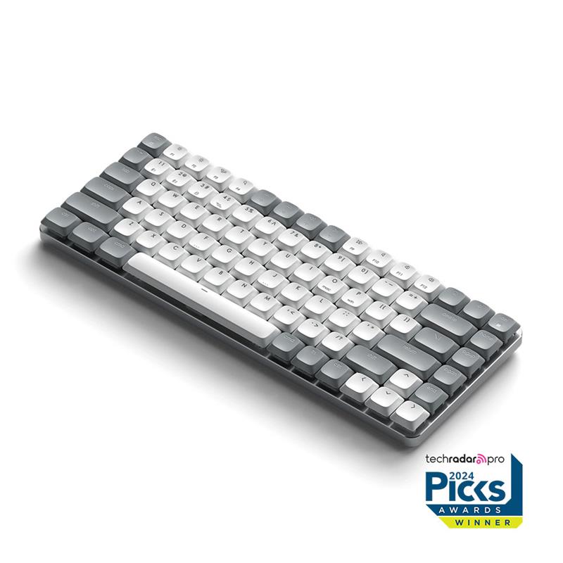 Satechi klávesnica SM1 Slim Mechanical Backlit Bluetooth Keyboard - Light Gray
