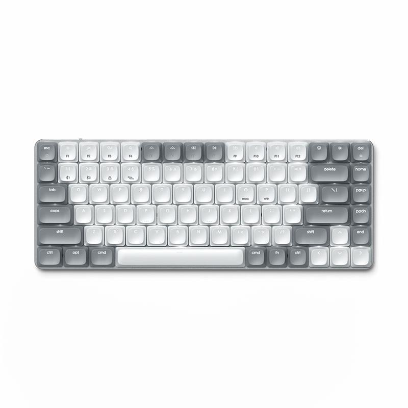 Satechi klávesnica SM1 Slim Mechanical Backlit Bluetooth Keyboard - Light Gray