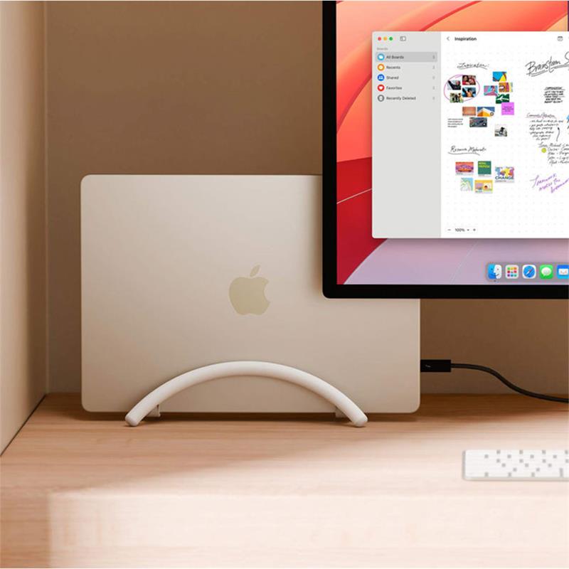 TwelveSouth stojan BookArc Flex pre MacBook - White Aluminium