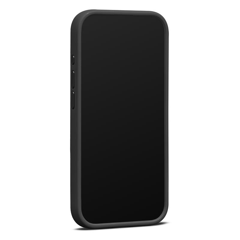 Woolnut Leather Case for iPhone 15 Pro - Black