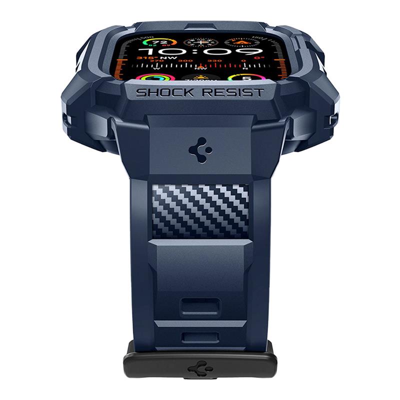 Spigen kryt Rugged Armor Pro pre Apple Watch Ultra 49mm - Navy Blue