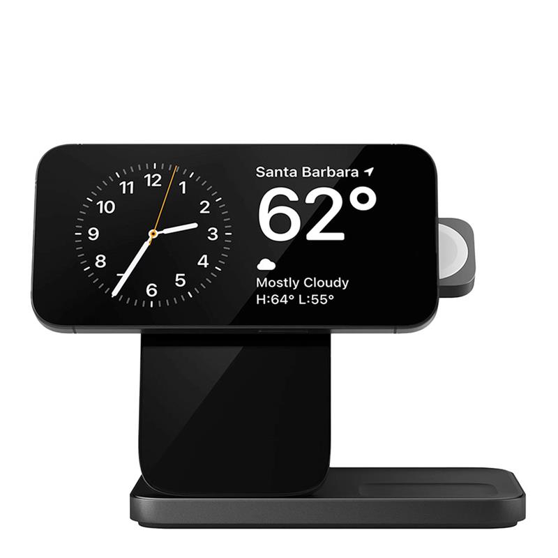 Nomad Stand One Max 3-in-1 Magsafe Charger - Carbide