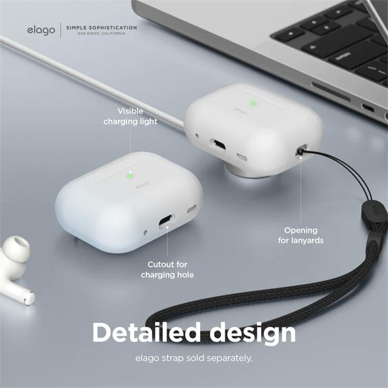 Elago Airpods Pro 2 Silicone Case - Jean Indigo