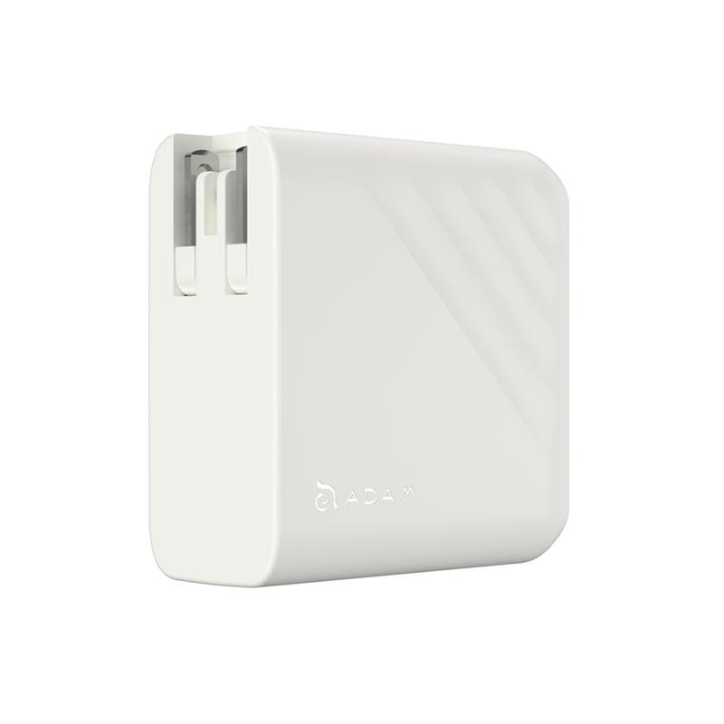 Adam Elements Omnia Pro 140W 3-Port GaN Power Charging Kit - White