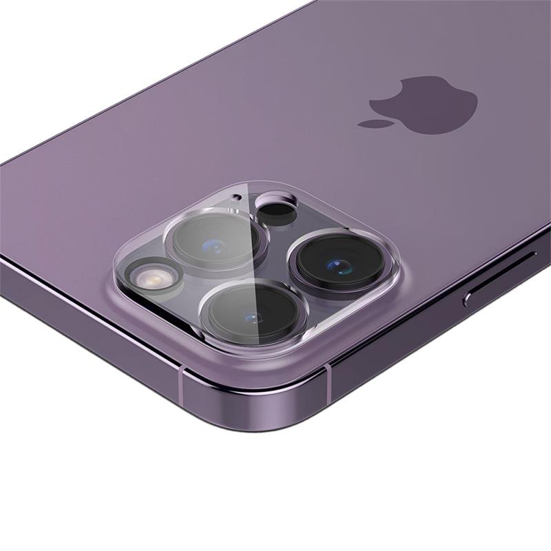 Spigen Optik Lens Protector pre iPhone 15 Pro/15 Pro Max/14 Pro/14 Pro Max - Crystal Clear