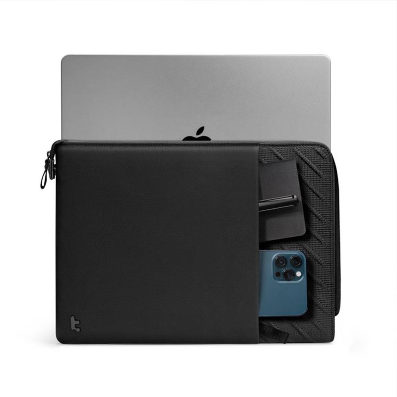 Tomtoc Voyage Sleeve pro MacBook Pro 14" - Black