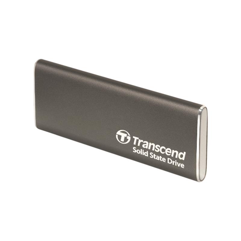 Transcend SSD 2TB ESD265C USB 3.2 - Iron Gray Aluminium