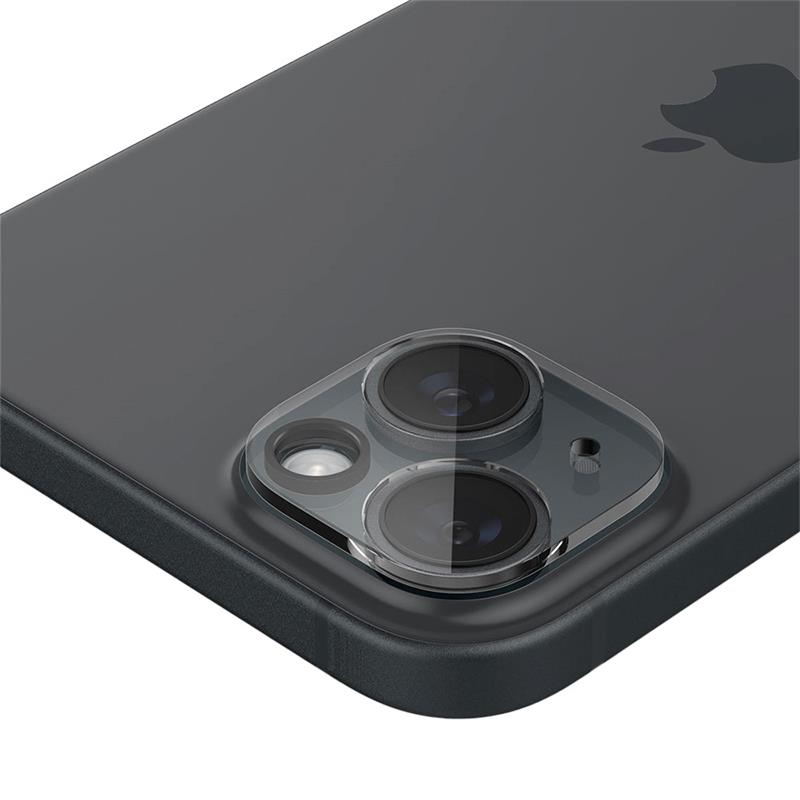 Spigen Optik Lens Protector pre iPhone 15/15 Plus/14/14 Plus - Crystal Clear