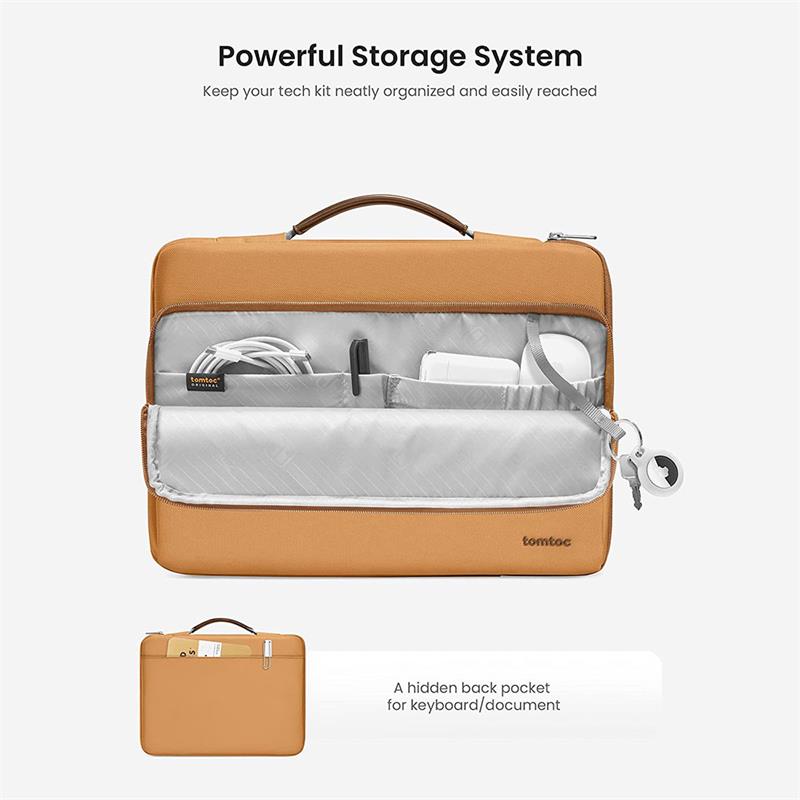 TomToc taška Versatile A14 pre Macbook Pro 14" M1/M2/M3/M4 - Bronze
