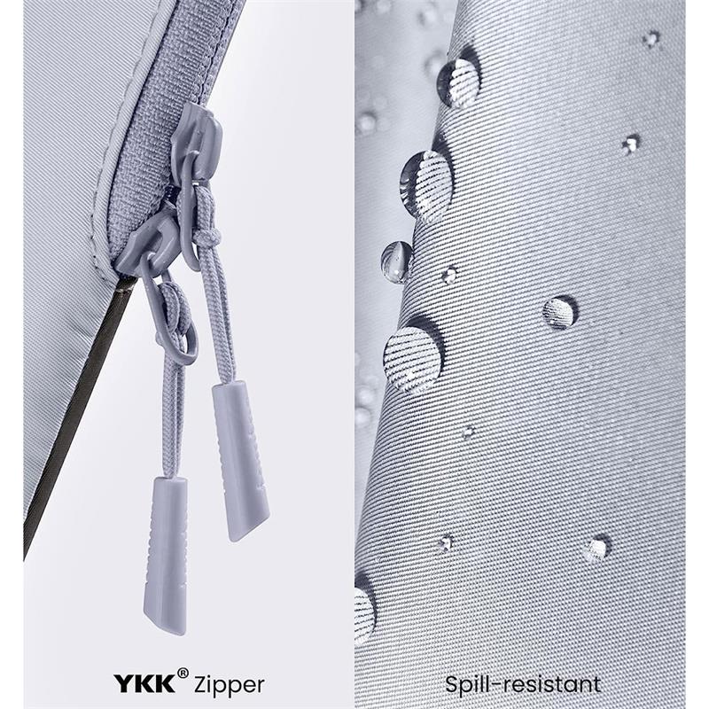 Tomtoc Light Dual-color Slim Laptop Handbag 13,5" - Blue/Gray