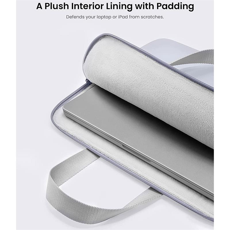 Tomtoc Light Dual-color Slim Laptop Handbag 13,5" - Blue/Gray