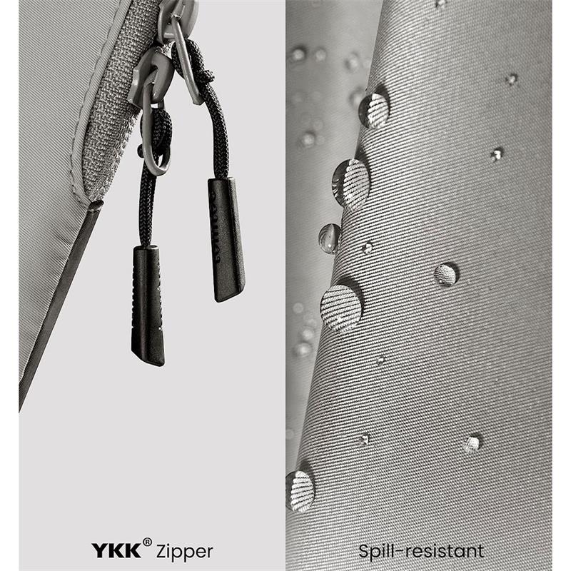 Tomtoc Light Dual-color Slim Laptop Handbag 13,5" - Gray/Gray