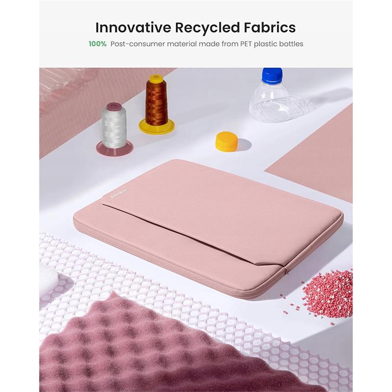 Tomtoc puzdro Light Sleeve pre Macbook Air 15" M2/M3/M4 - Pink