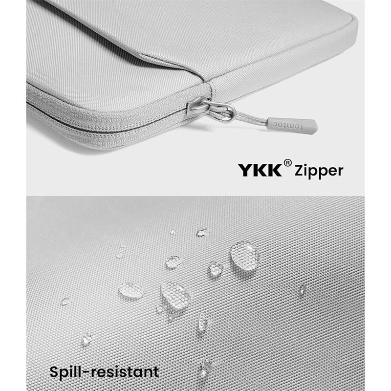 Tomtoc puzdro Light Sleeve pre iPad Pro 12.9"/Pro 13"/Air 13" - Light Gray