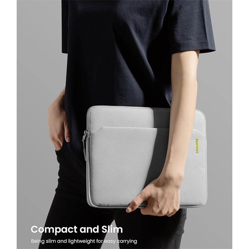 Tomtoc puzdro Light Sleeve pre iPad Pro 12.9"/Pro 13"/Air 13" - Light Gray