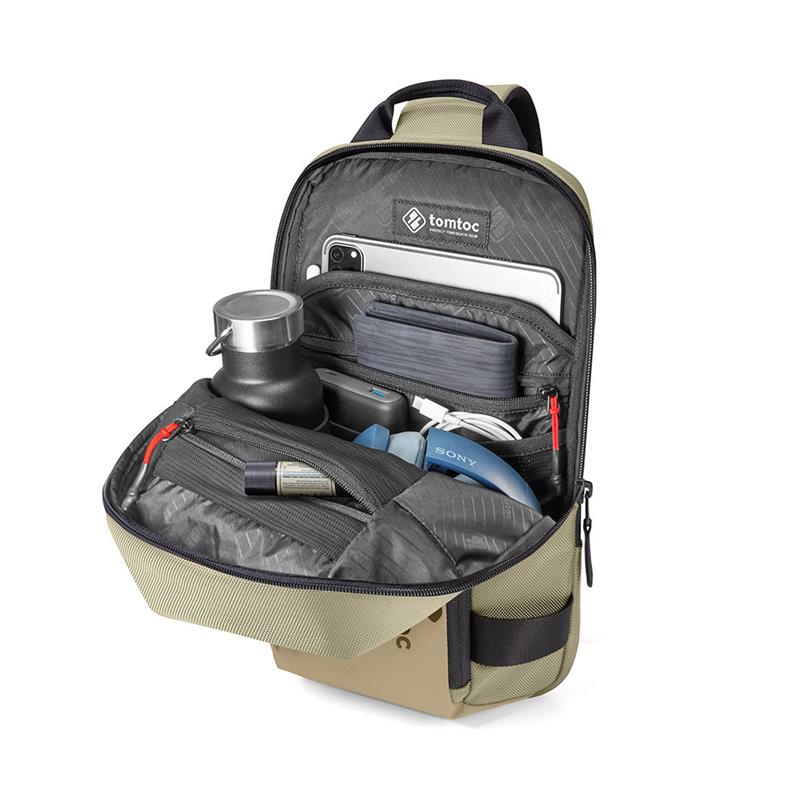 TomToc batoh Navigator T24 Sling Bag XS - Khaki