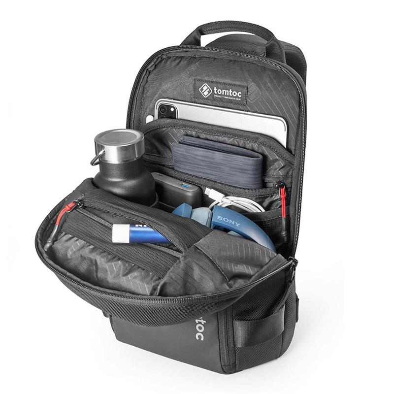 TomToc batoh Navigator T24 Sling Bag S - Black