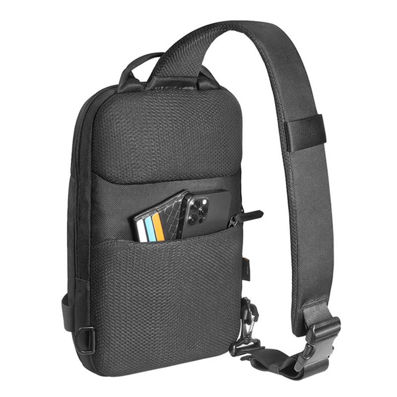 TomToc batoh Navigator T24 Sling Bag S - Black