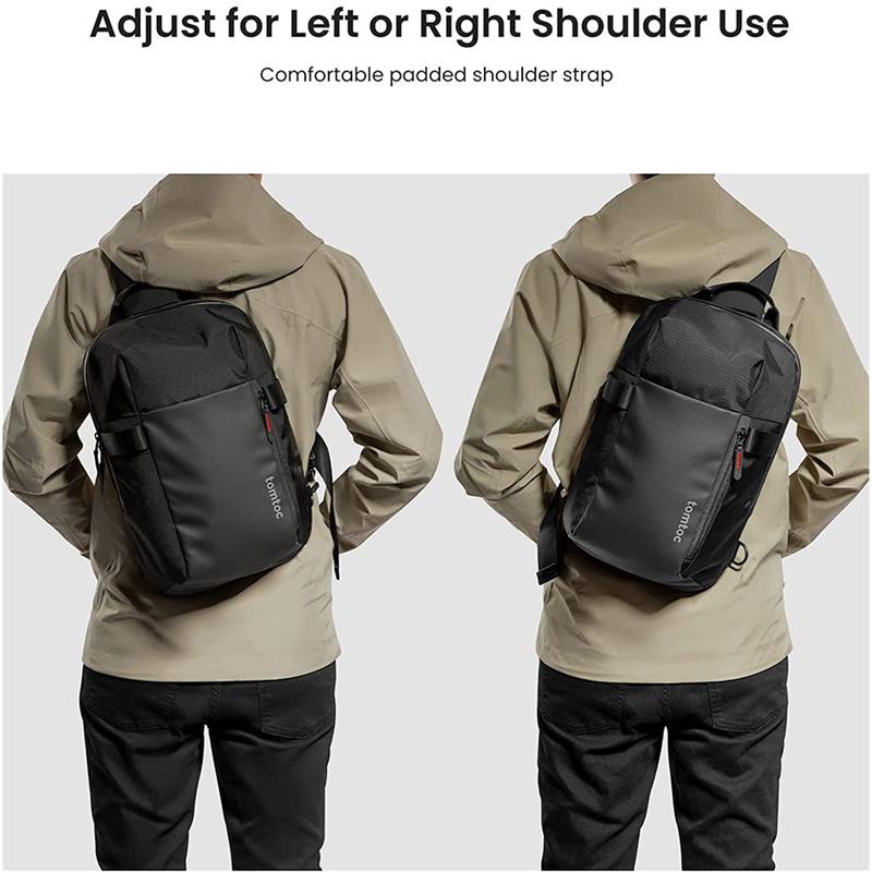 TomToc batoh Navigator T24 Sling Bag S - Black