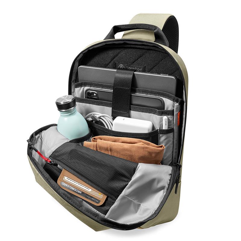TomToc batoh Navigator T24 Sling Bag S - Khaki