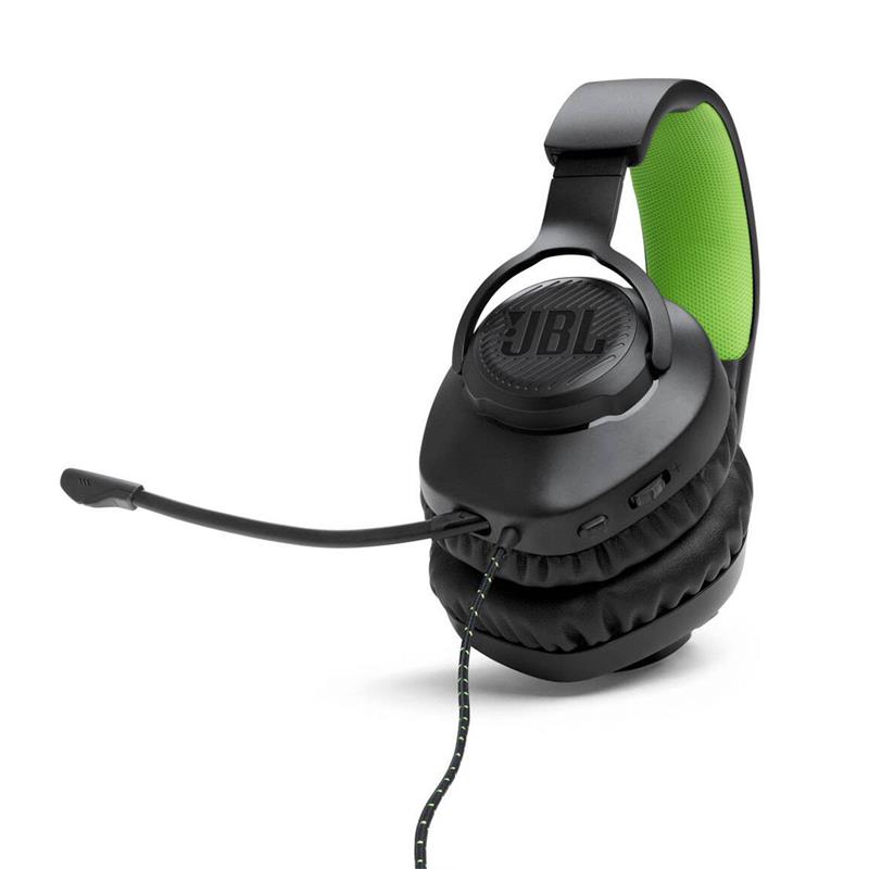 JBL Quantum 100X Black Green slúchadlá *Poškodený obal*
