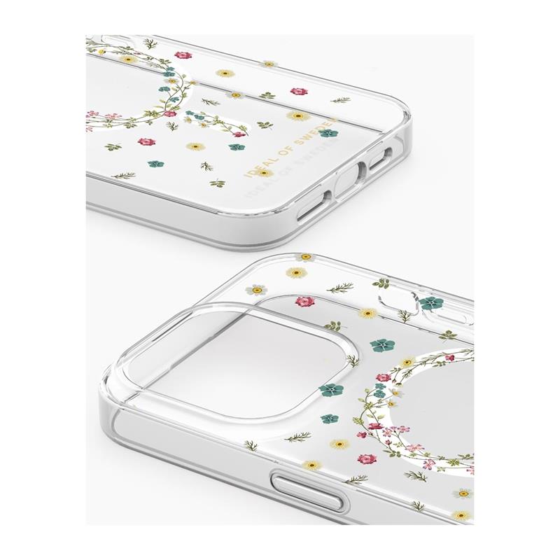 iDeal Fashion Clear Case MagSafe iPhone 15 Pro Petite Floral
