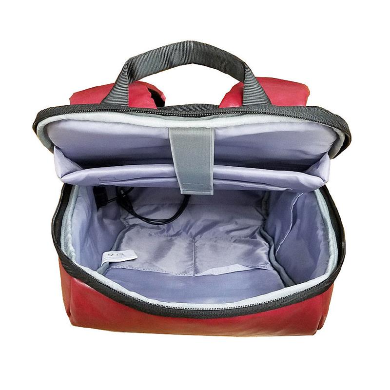 Puro batoh Byday Ecoleather Backpack - Red