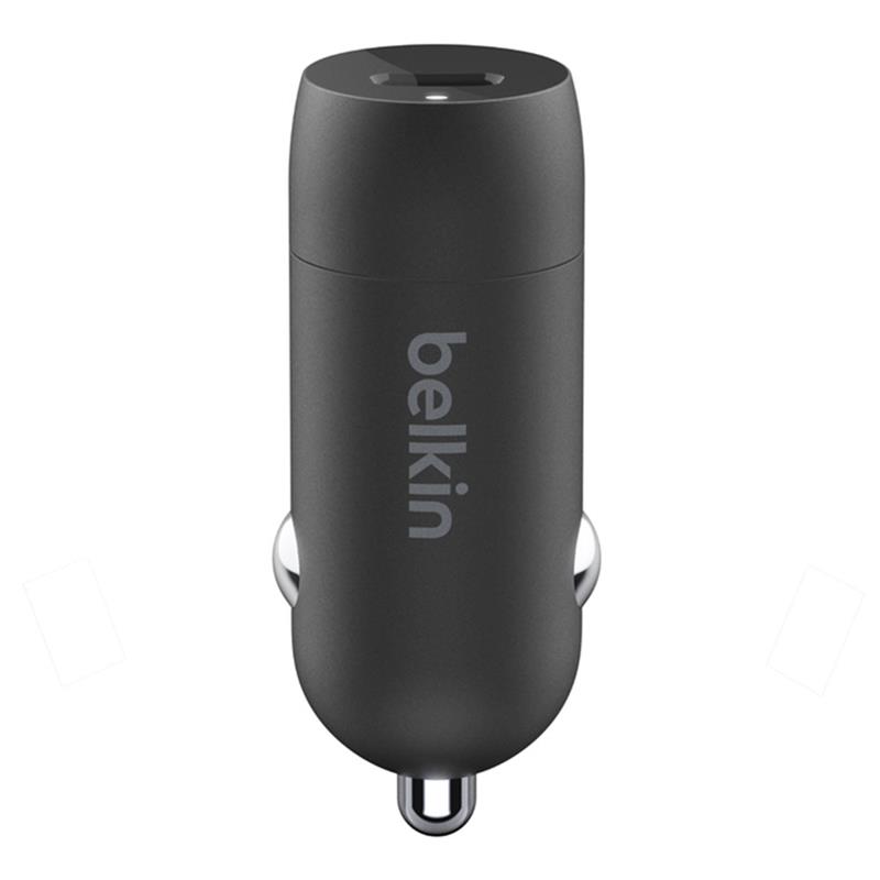 Belkin 30W PD USB-C Car Charger + 1m USB-C to USB-C kábel  - Black