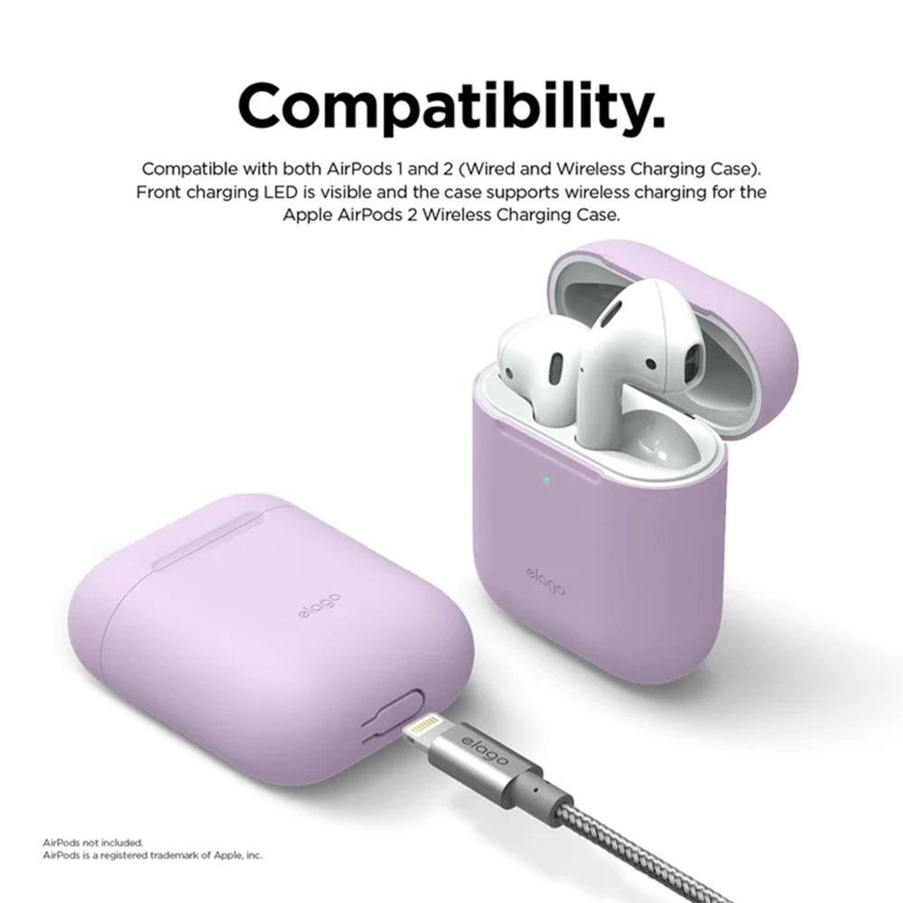 Elago Skinny Case pre Airpods 1 & 2 - Neon Yellow