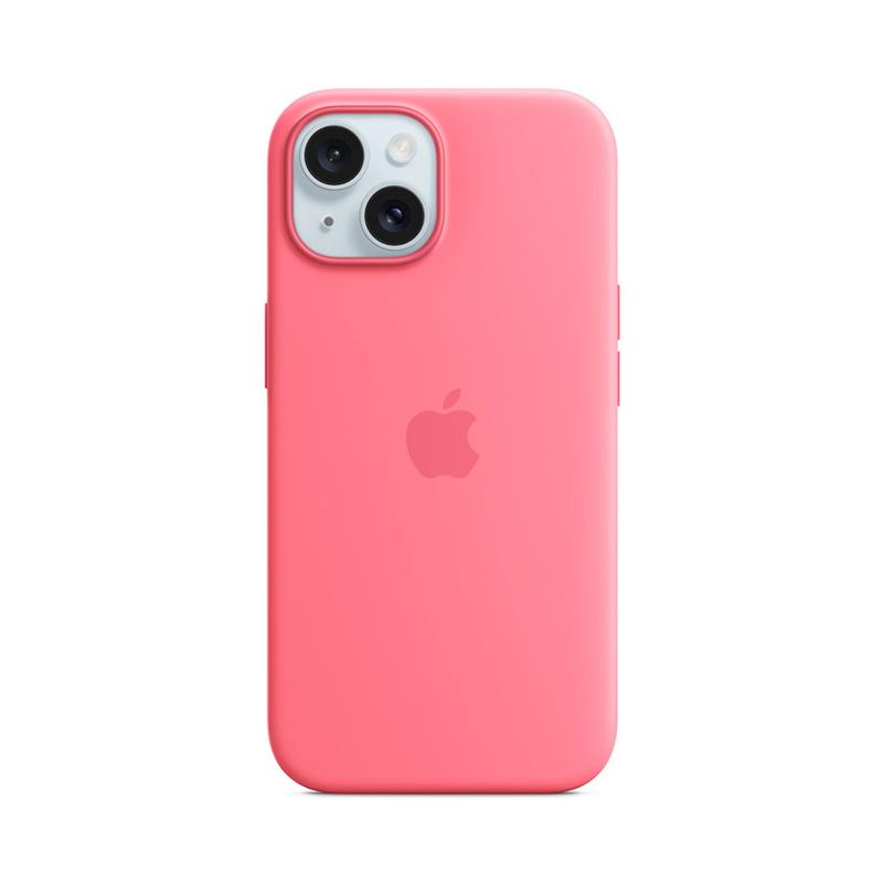 iPhone 15 Silicone Case with MagSafe - Pink