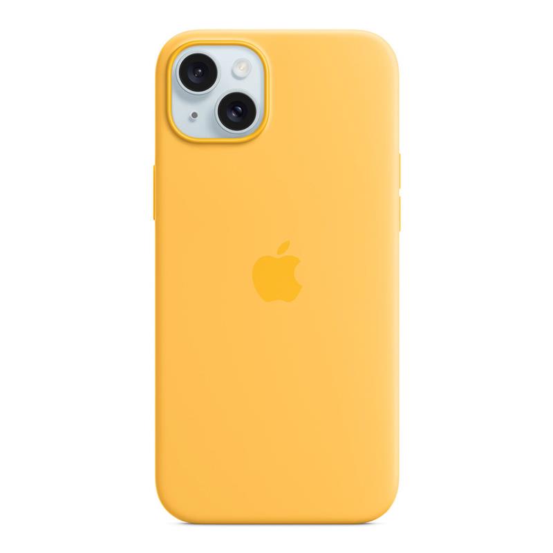iPhone 15 Plus Silicone Case with MagSafe - Sunshine
