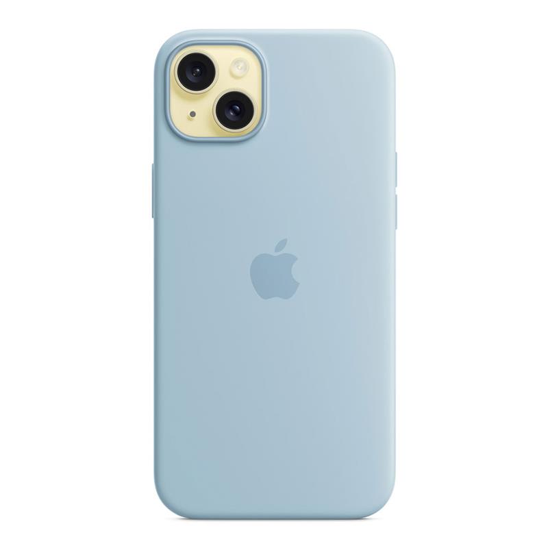iPhone 15 Plus Silicone Case with MagSafe - Light Blue