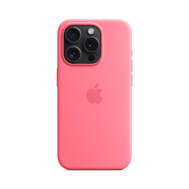 iPhone 15 Pro Silicone Case with MagSafe - Pink