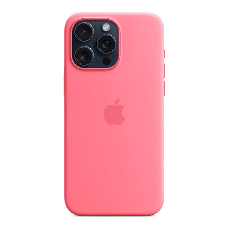 iPhone 15 Pro Max Silicone Case with MagSafe - Pink