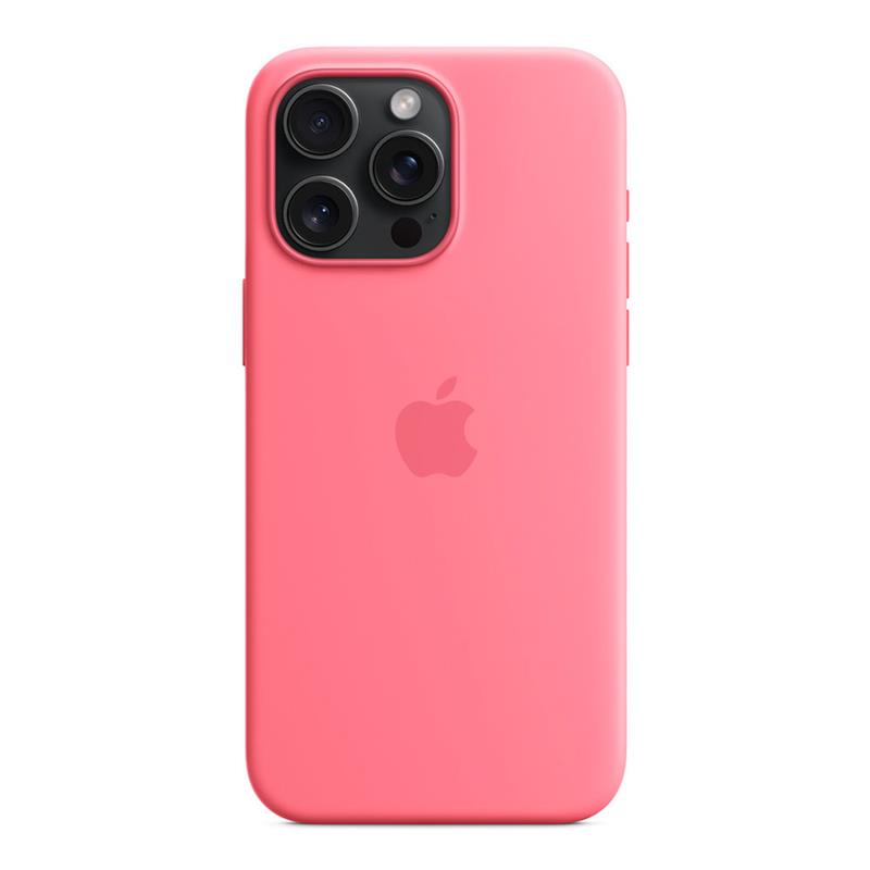 iPhone 15 Pro Max Silicone Case with MagSafe - Pink