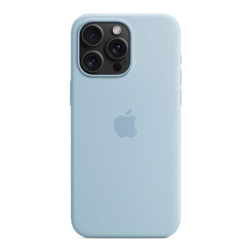 iPhone 15 Pro Max Silicone Case with MagSafe - Light Blue