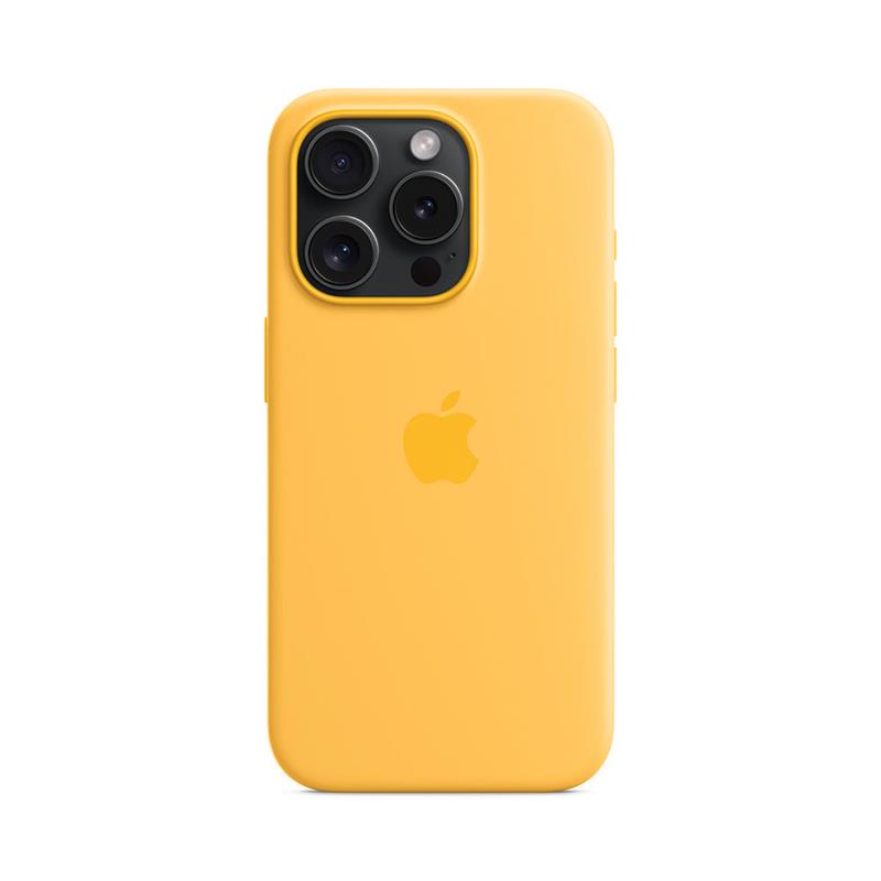 iPhone 15 Pro Silicone Case with MagSafe - Sunshine
