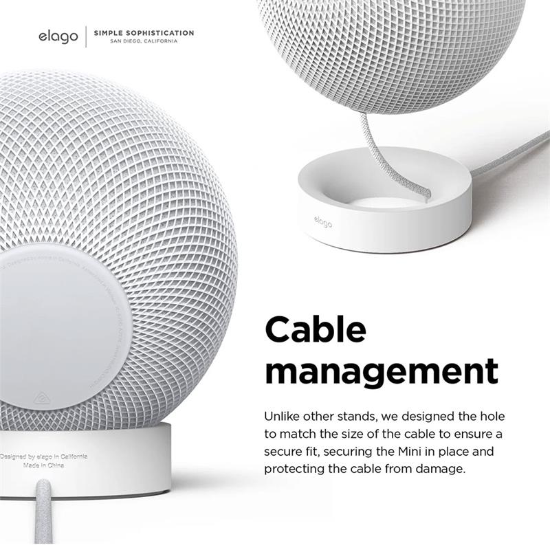 Elago Silicone Stand for HomePod Mini - Black