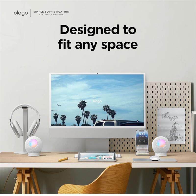 Elago Silicone Stand for HomePod Mini - Black