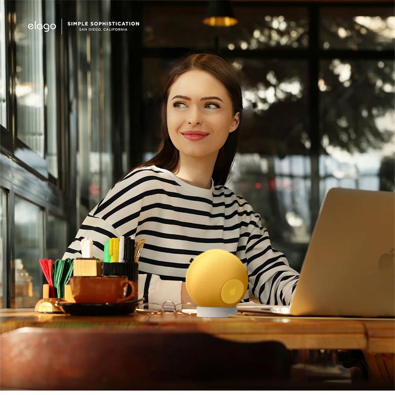 Elago Silicone Stand for HomePod Mini - White