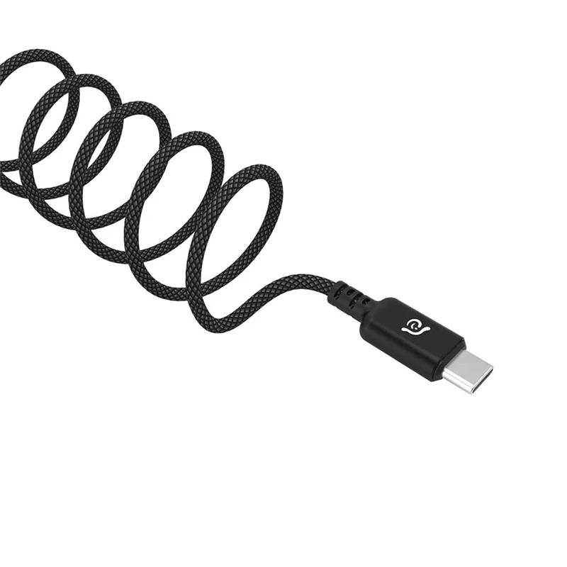 Adam Elements kábel CASA S120 USB-C na USB-C 60W 1.2m - Black