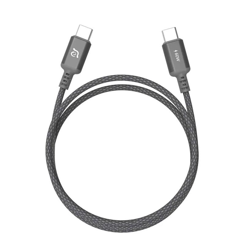 Adam Elements kábel CASA S120 USB-C na USB-C 60W 1.2m - Gray