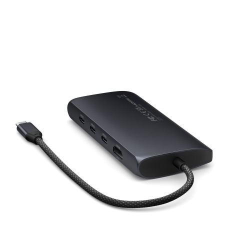 Satechi USB-C Multiport adaptér 8K with Ethernet V3 - Midnight