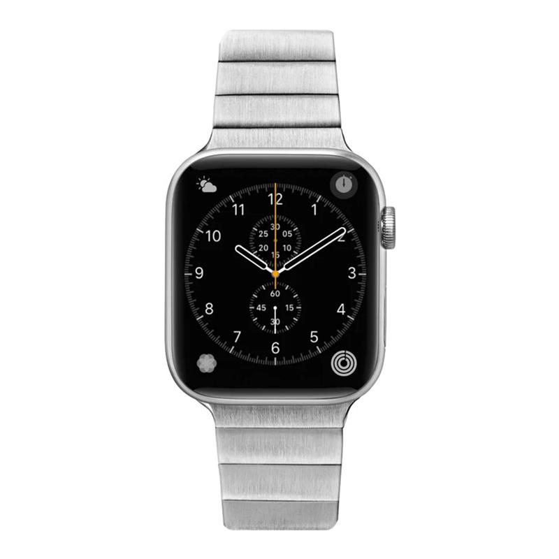LAUT remienok Links 2 pre Apple Watch 44-49mm - Silver