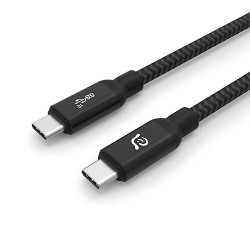 Adam Elements kábel CASA C100+ USB-C na USB-C 100W USB 3.1 Gen 2 10GB 1m - Black