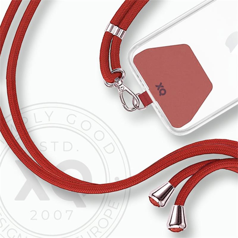 Xqisit Universal  Phone Lanyard - Red